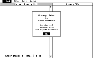 Grocery Lister — screenshot 1